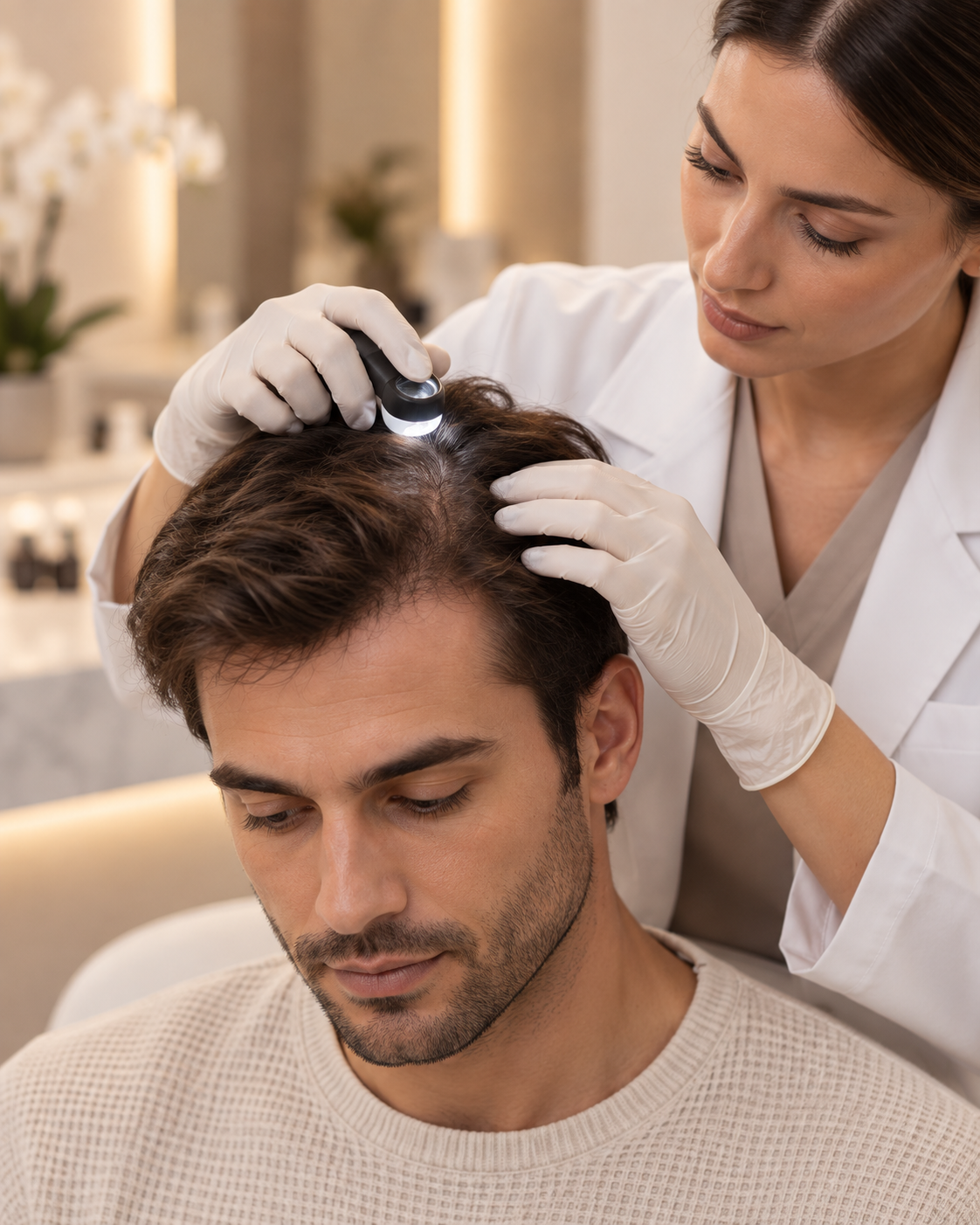 
Hair restoration treatments in Indore at Revive 360 Skin Clinic

